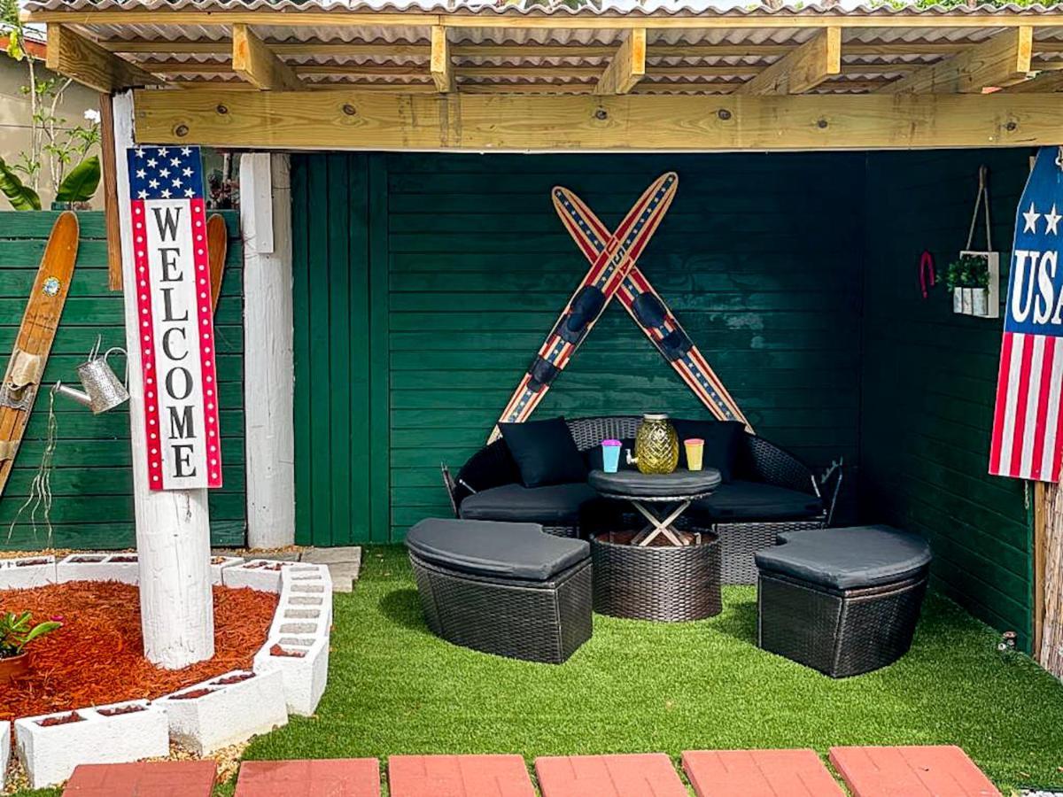 Hammocks & Mini-Golf! 10 Mins From Beach! Hollywood Exterior photo